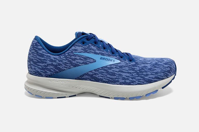 Brooks Launch 7 Road Running Shoes - Women's - Blue (91405-QAFO)